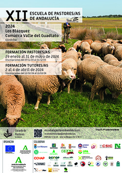 Cartel Escuela de Pastores de Andalucía 2024