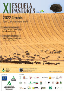 Cartel Escuela de Pastores de Andalucía 2022